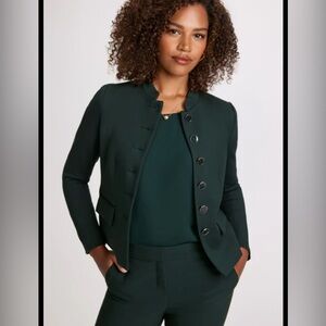 ❤️3 for $10❤️Kasper Women's Black Blazer with Red Buttons